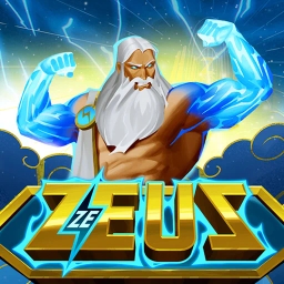 greek god zeus trowing lightnings