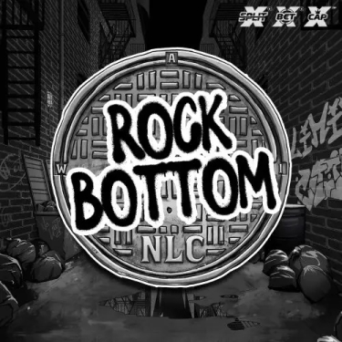 rock bottom rock bottom with back allay in the background