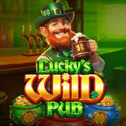 Lucky's Wild Pub Pragmatic A leprechaun holding a beer